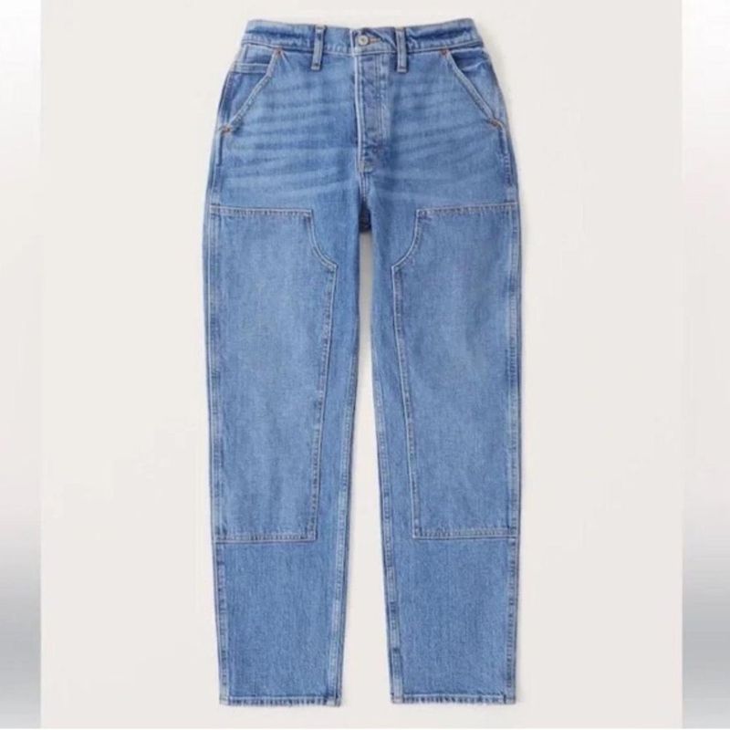 Abercrombie Ultra High Rise Dad Joggers