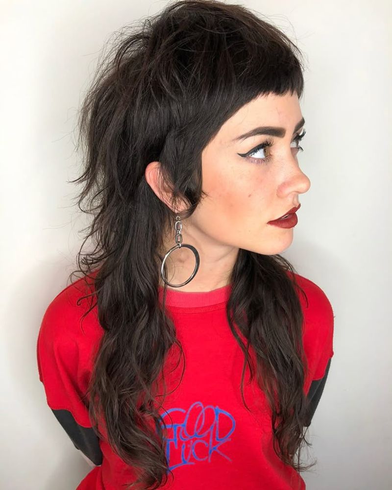 Baby Bangs with Sideburns