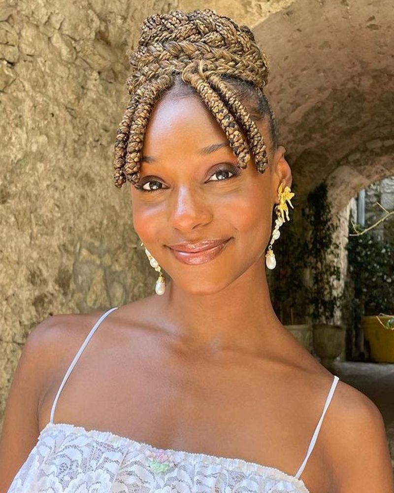 Braided Bang Beauty