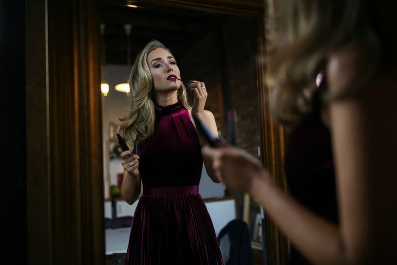 Color de labios atrevido