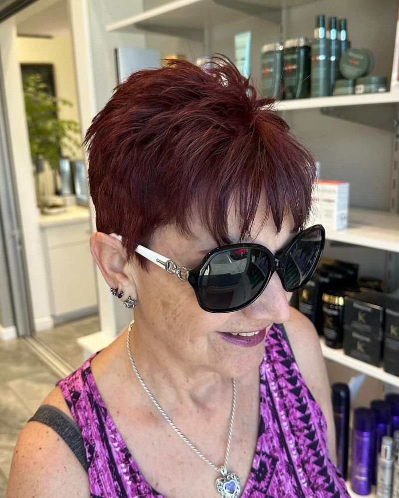 Pixie rosso fuoco