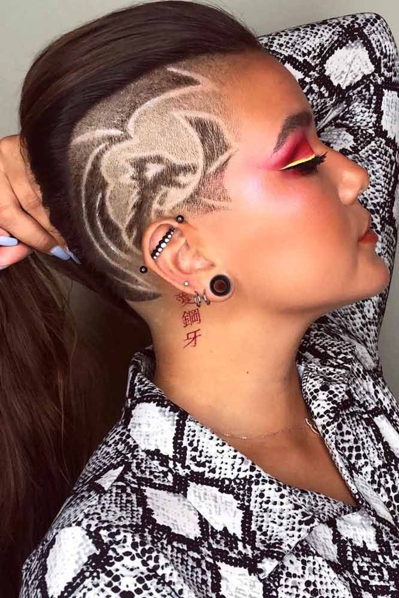 Disconnected Undercut with Design