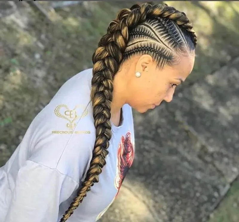 Braided Mohawks