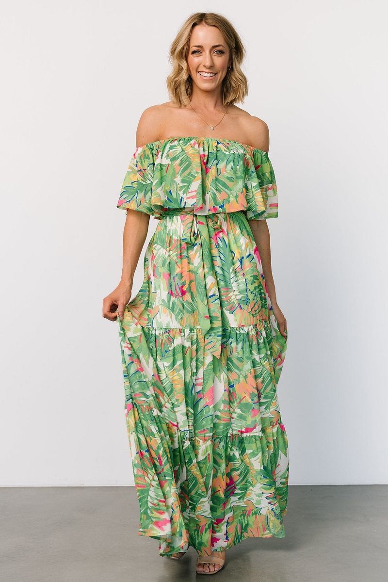 Off-Shoulder Styles for Broad Shoulders