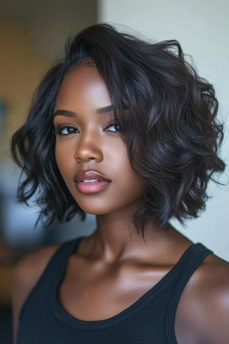 Bold Alternative: Tousled Bob
