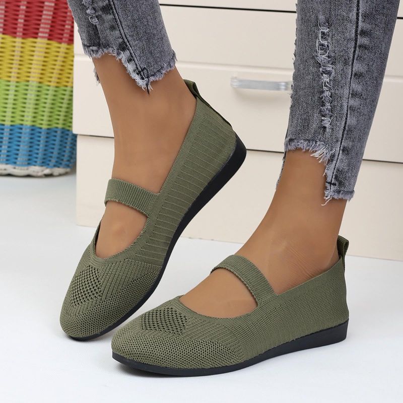 Seamless Knit Mary Janes