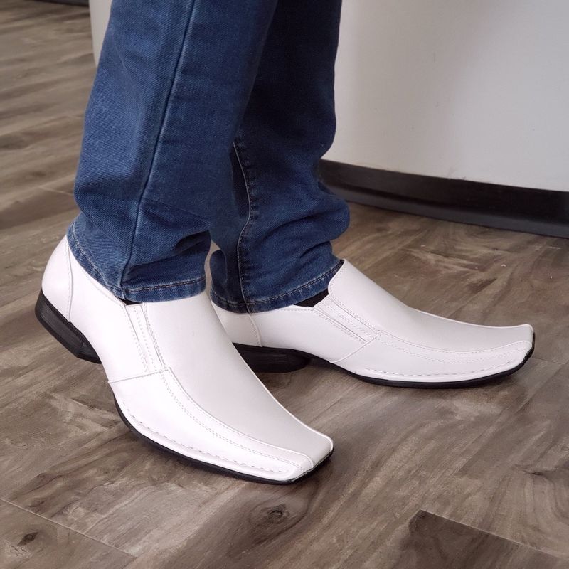 Square-Toe Dress Shoes: Dated Combo