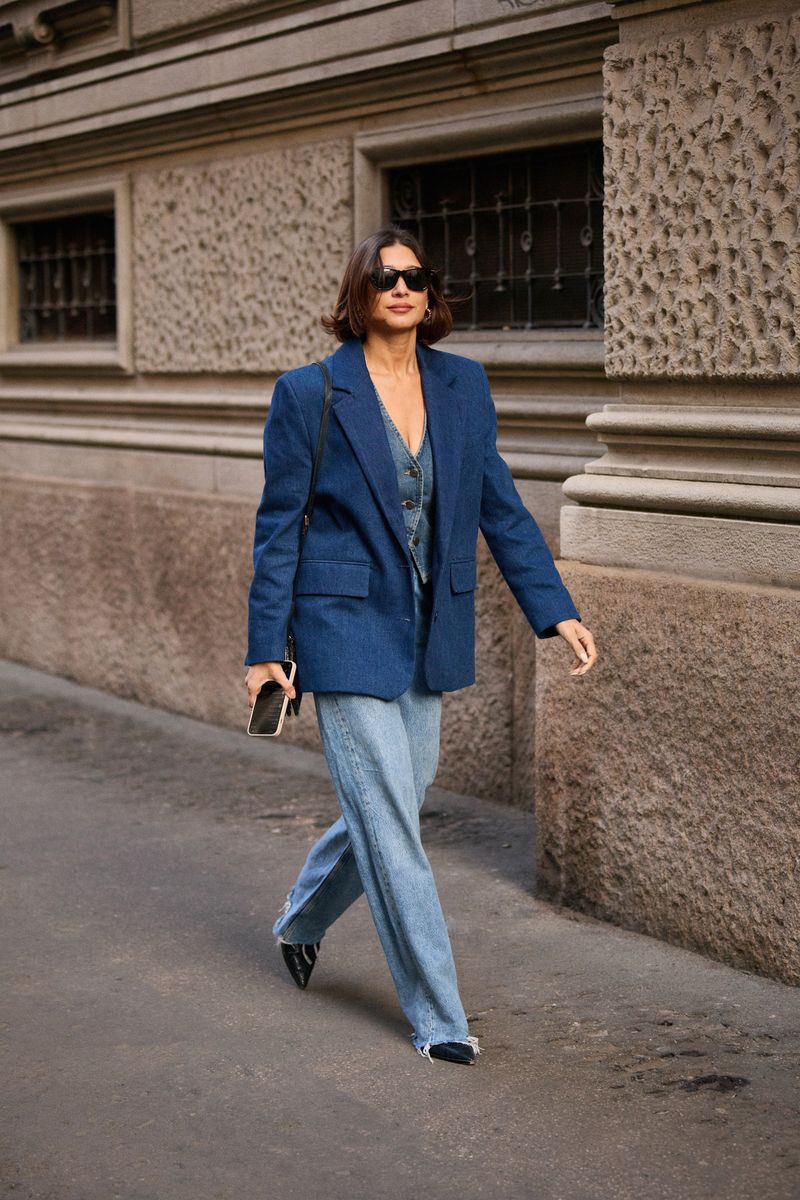 Sophisticated Blazer and Jeans