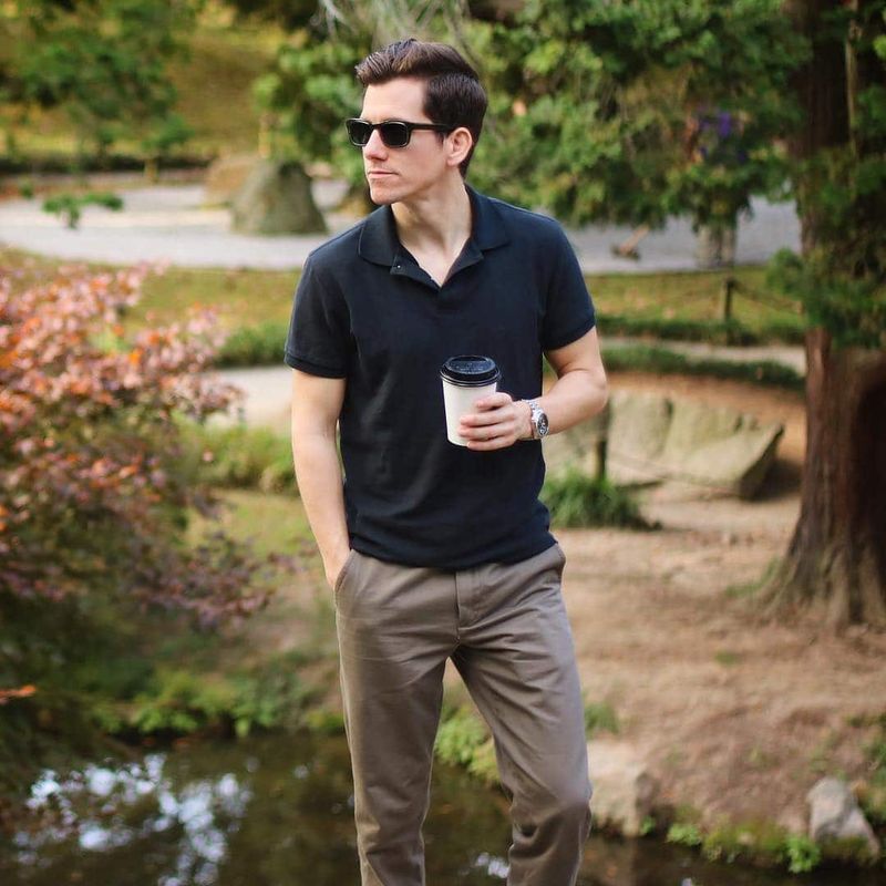 Preppy Polo and Chinos