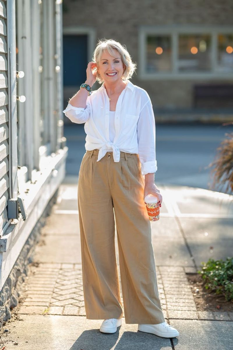Elevated Khaki Pants Ensemble
