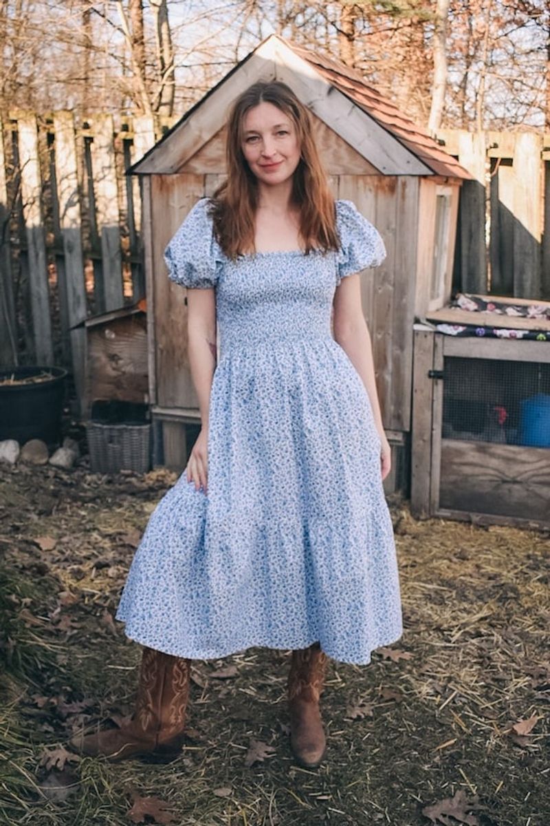 Vintage-Inspired Prairie Dress