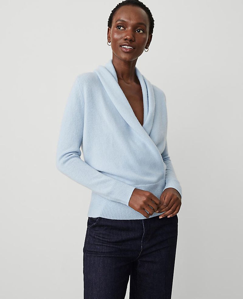 Cashmere Wrap Cardigan