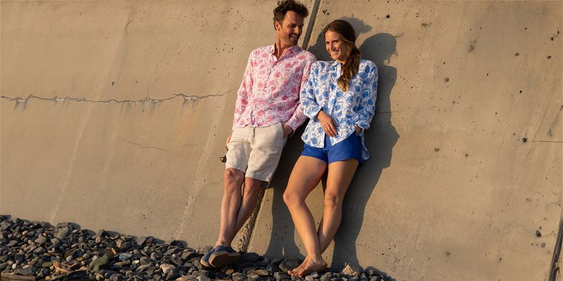 Linen Shirt and Shorts Combo