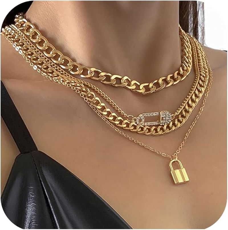 Chunky Gold Jewelry