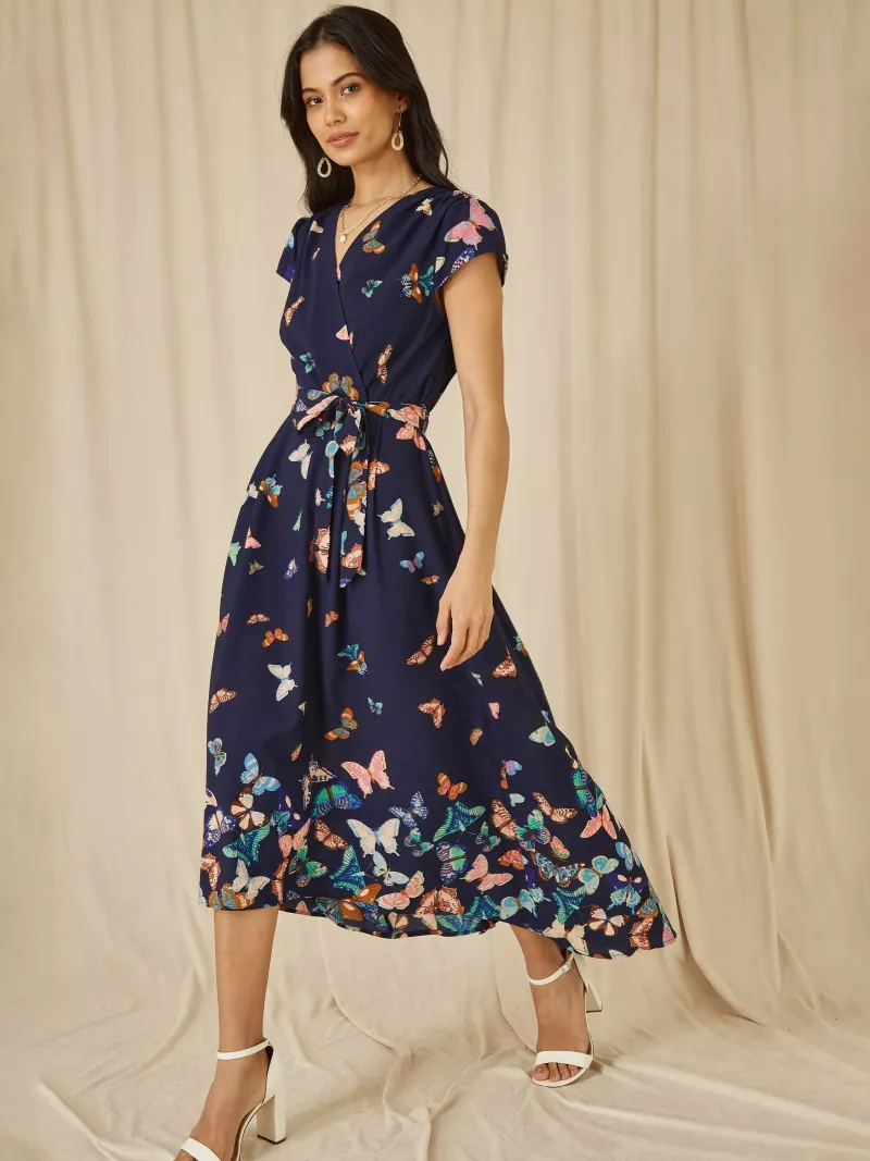 Wrap-Style Floral Fantasy