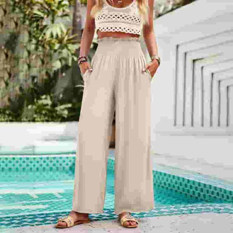 Wide-Legged Palazzo Pants