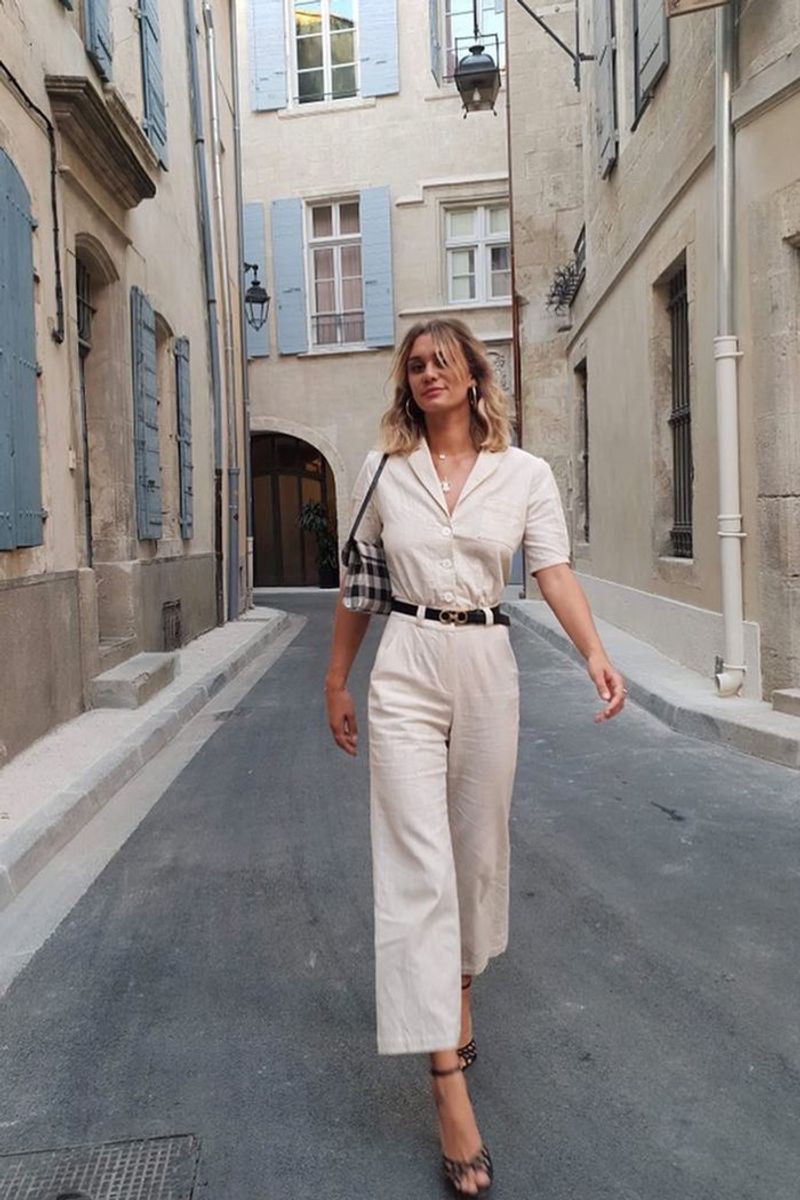 Relaxed Linen Jumpsuit