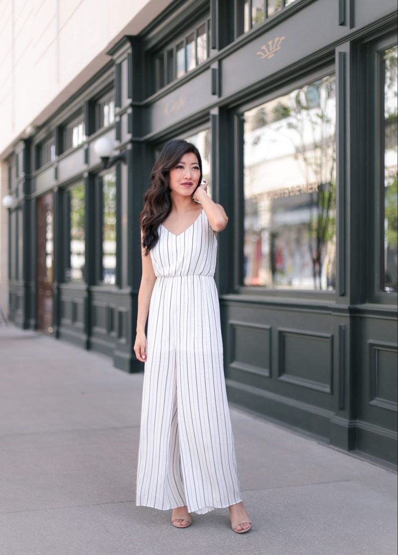 Striped Jumpsuit