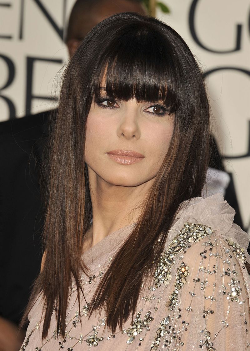 Too-Dark Solid Color Bangs