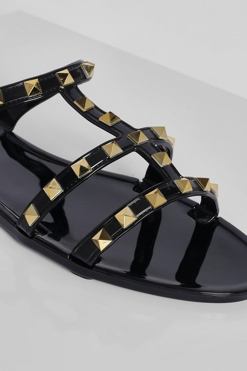Black Studded Gladiators