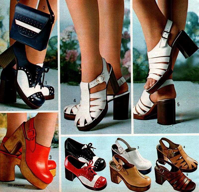 Outdated Platform Sandals