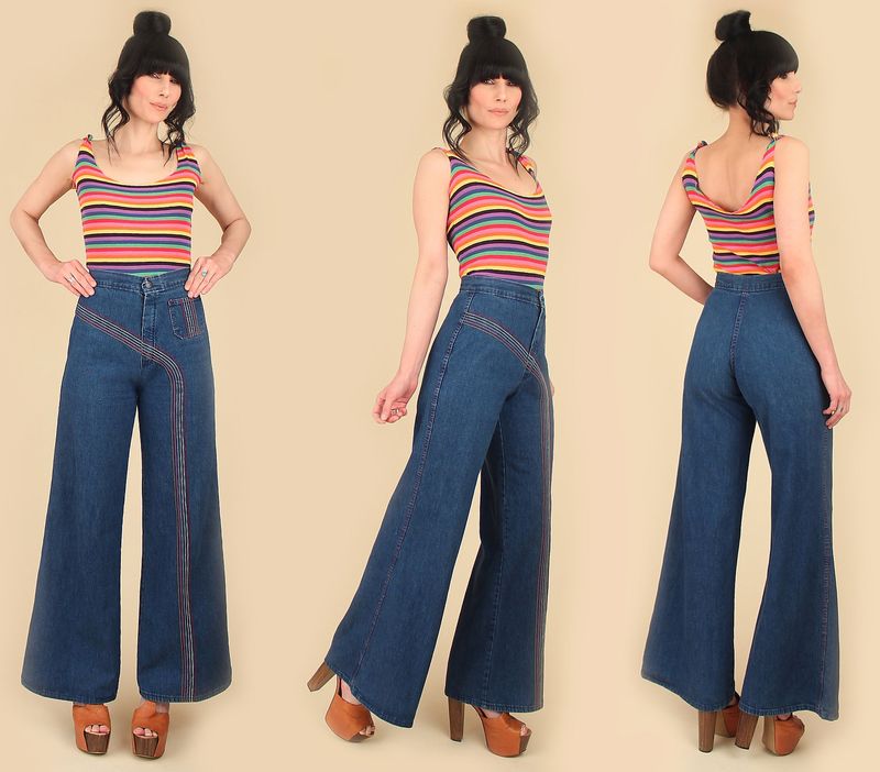 Retro Bell Bottoms