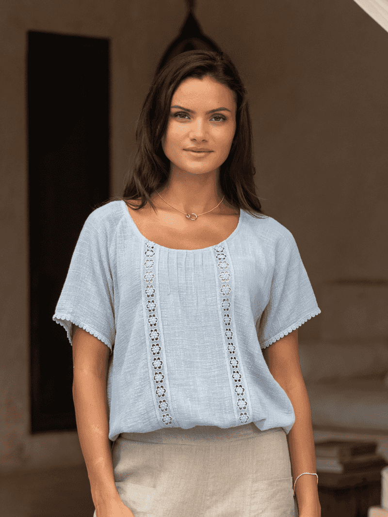 Fast-Fashion Polyester Blouses