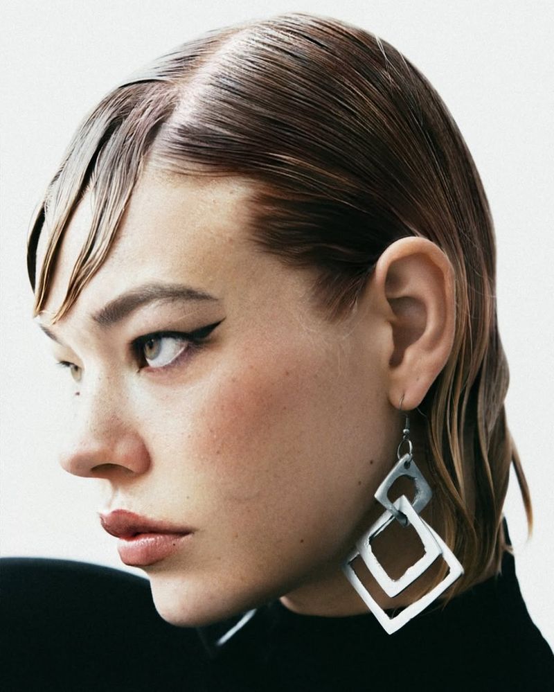 Corte de cabelo futurista