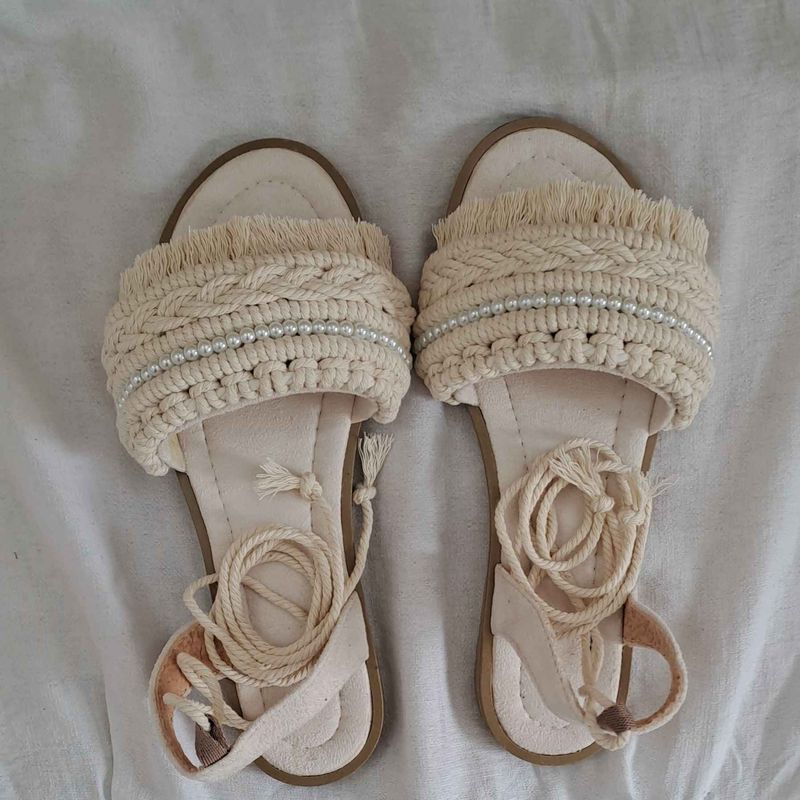 Macramé Festival Sandals