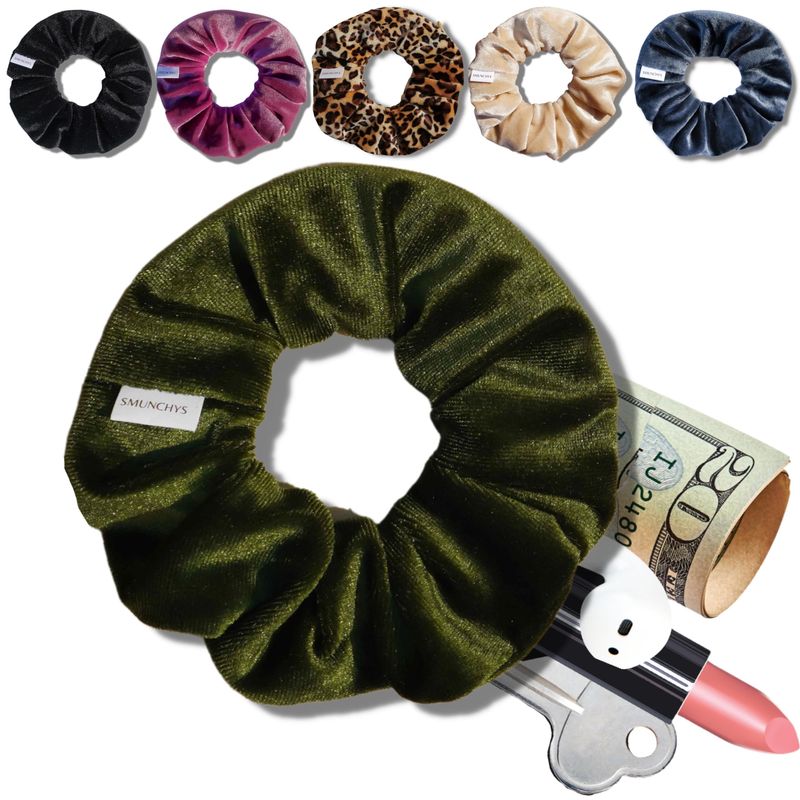 Scrunchies with Pockets