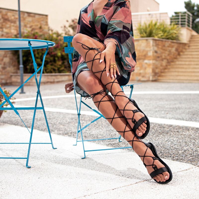 Strappy Gladiator Sandals