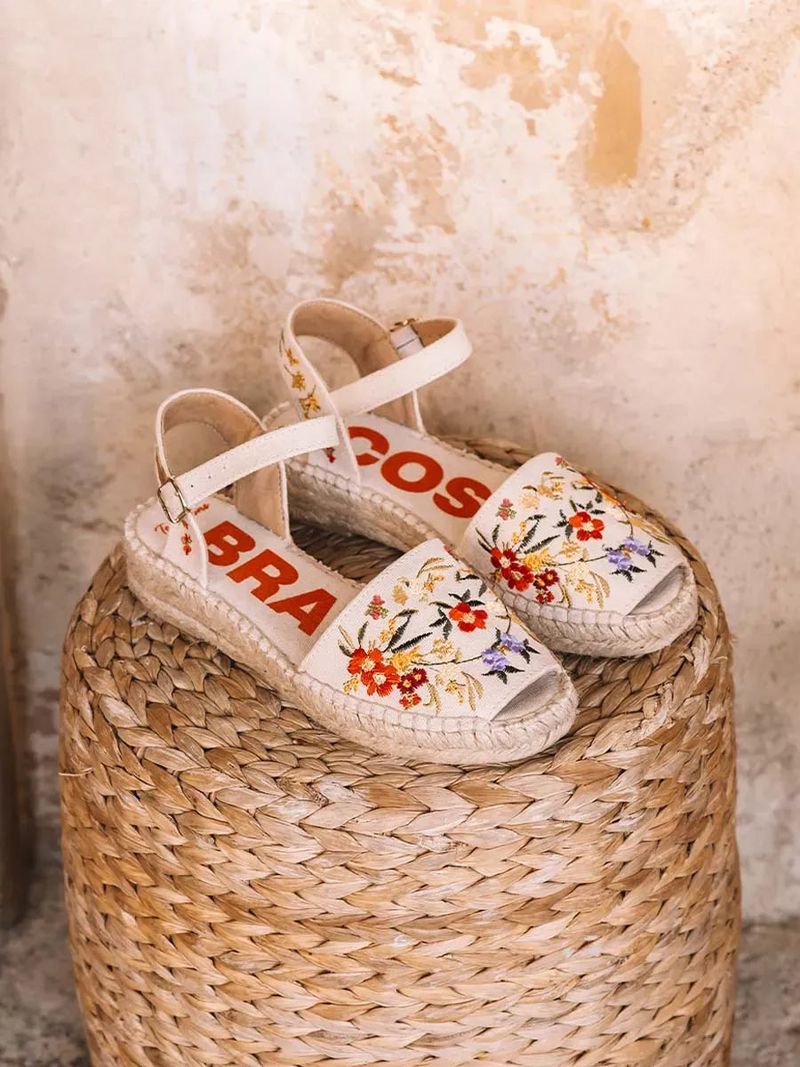 Embroidered Espadrilles