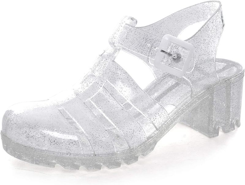 Confetti-Filled Transparent Platforms