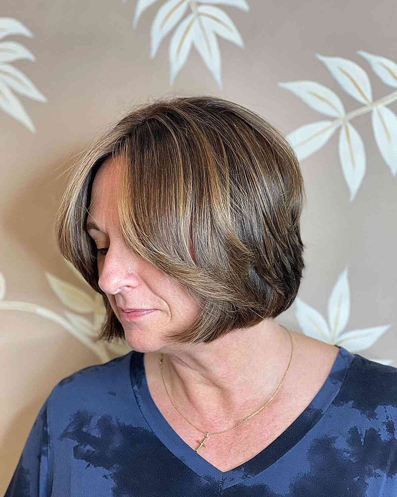 Tousled Chin-Length Cut
