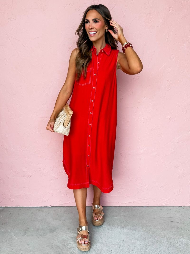 Button-Down Dress