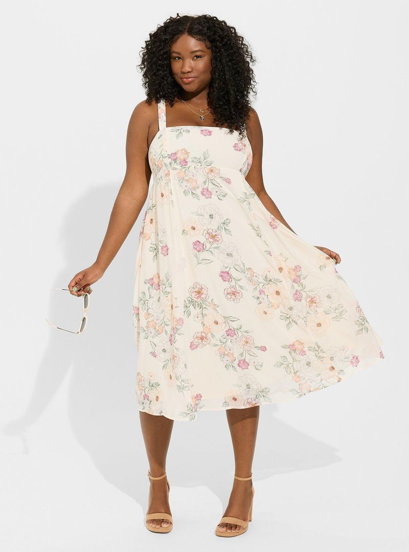 Empire Waist Midi Dresses