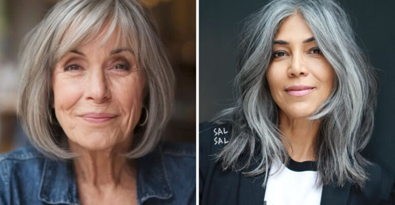 Hair Magic: 19 Hairstyles That Minimize Under-Eye Sagging For Women Over 70