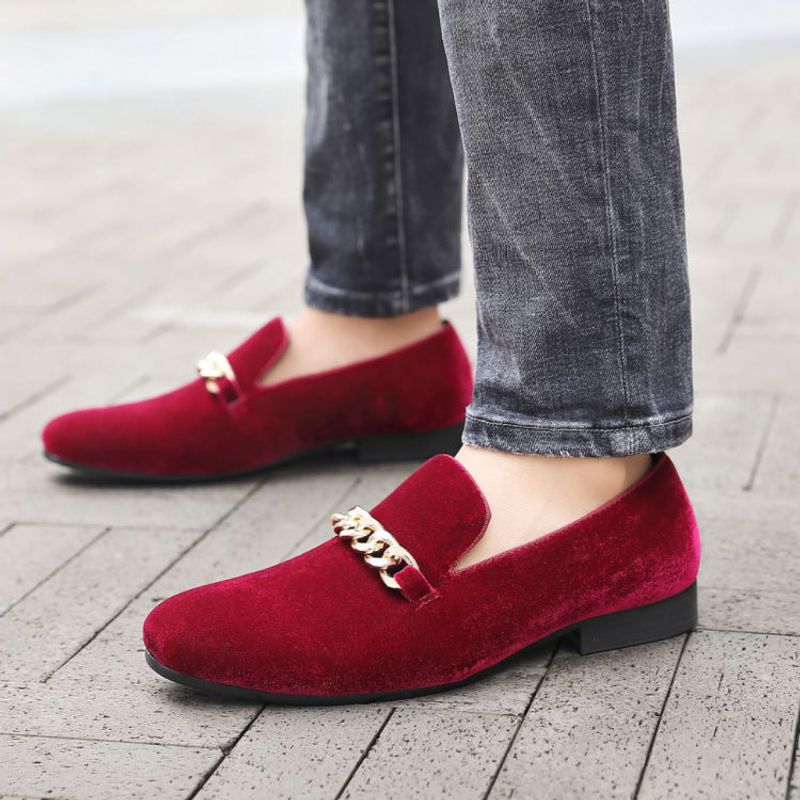 Velvet Smoking Slippers