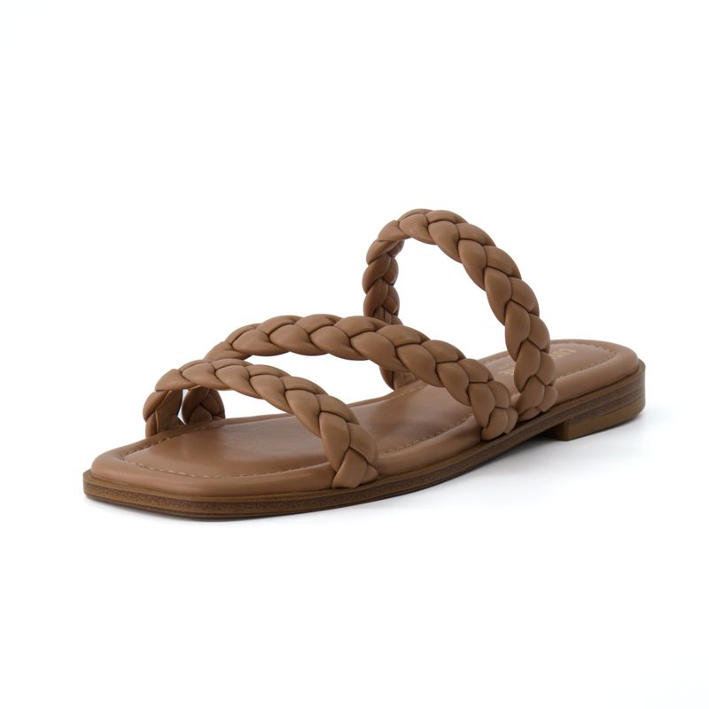 Braided Leather Sandals for Summer Sophistication