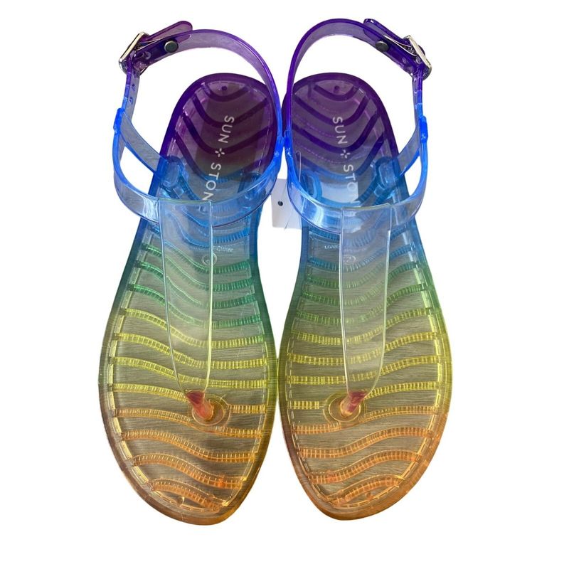 Glow-in-the-Dark Jelly Thongs