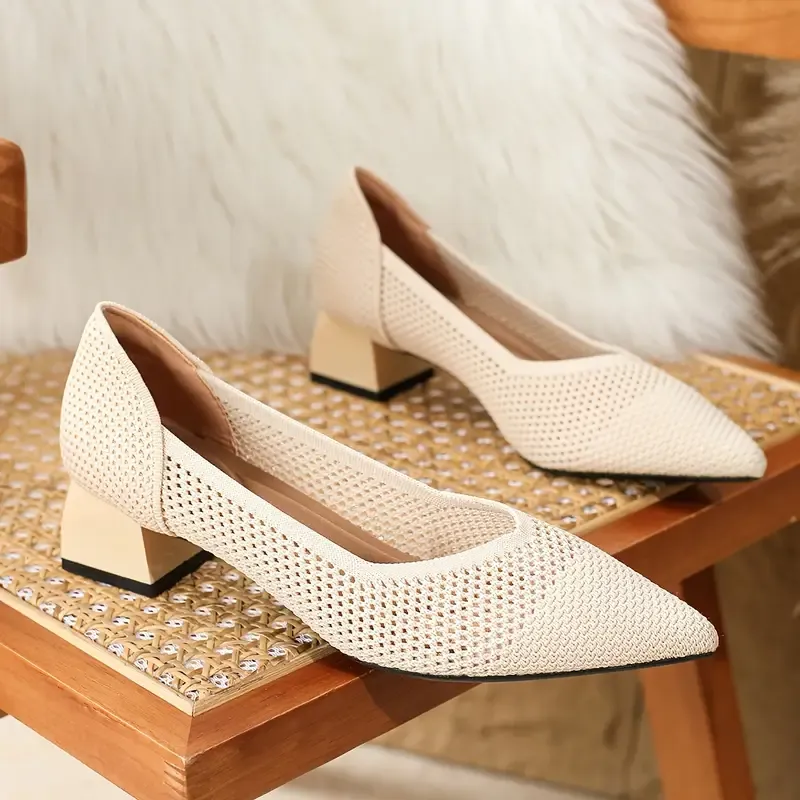 Stretch Fabric Pumps