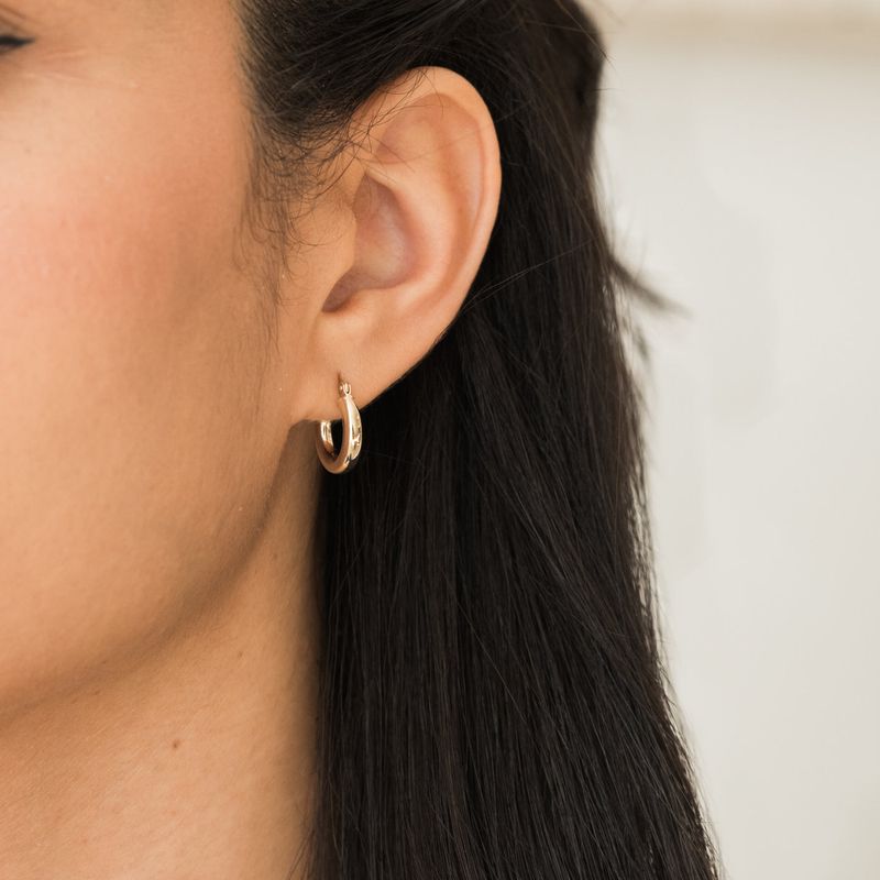 Gold Hoop Earrings
