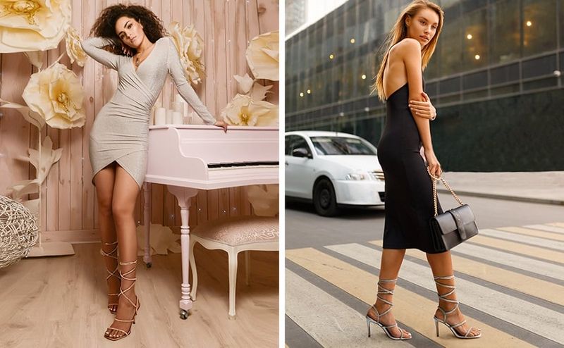 Strappy Heels