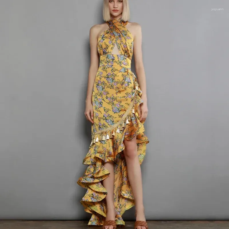 Asymmetrical Hemline Stunner
