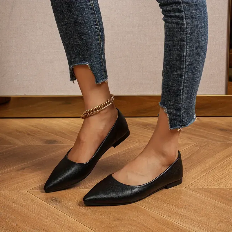 Pointed-Toe Flats