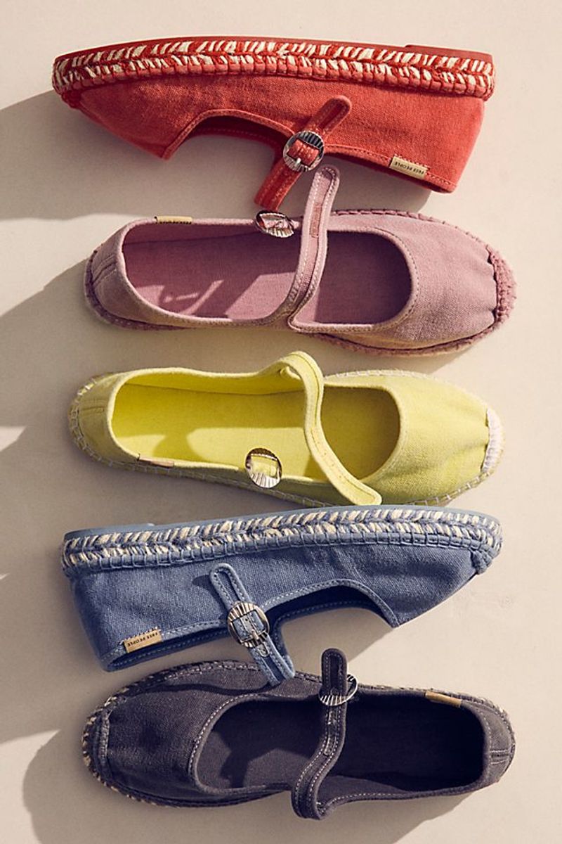 Hand-Painted Canvas Espadrilles
