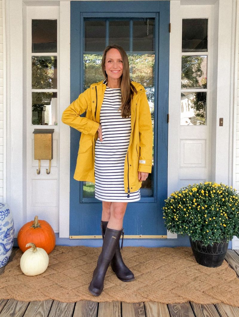 Rain Cape & Dress Boots Pairing