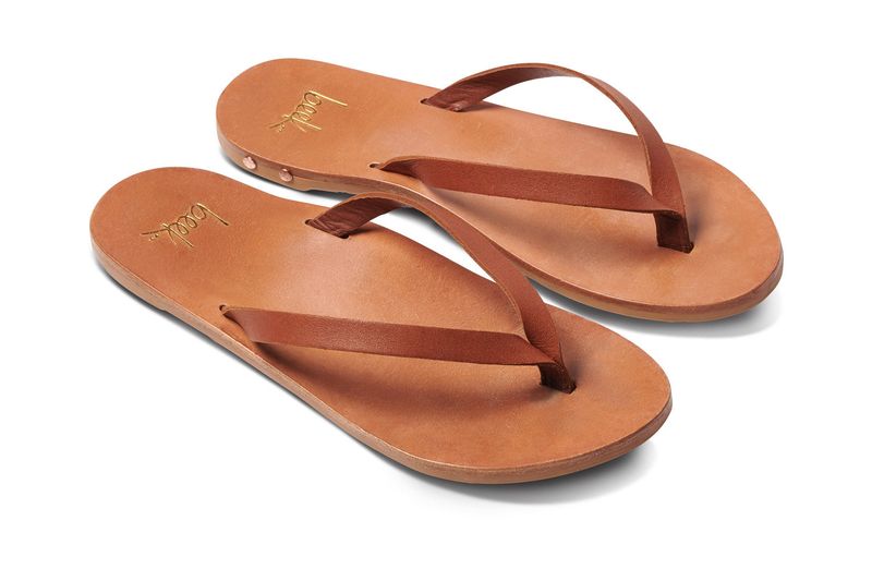 Leather Flip Flops