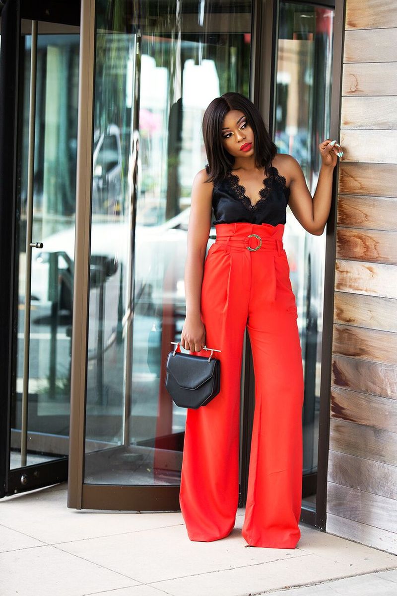 High-Waisted Pants