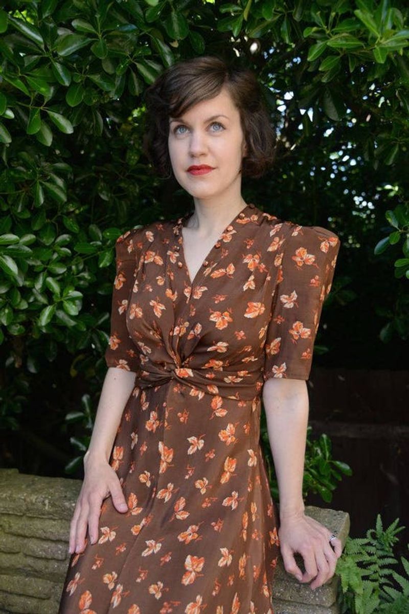 1940s A-Line Dresses